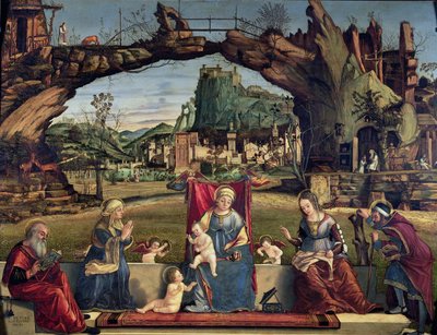 Sacra Conversazione, c.1500 by Vittore Carpaccio